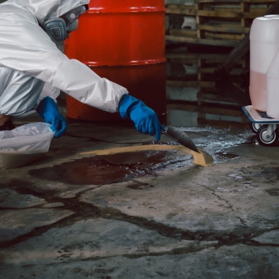 HAZARDOUS MATERIAL CLEANUP