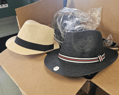 SHORT BRIM FEDORA HATS