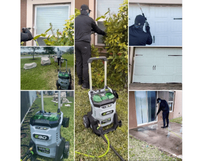 ECO-FRIENDLY PRESSURE WASHING