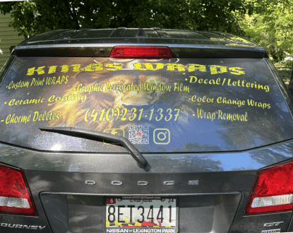 PERFORATED WINDOW FILM