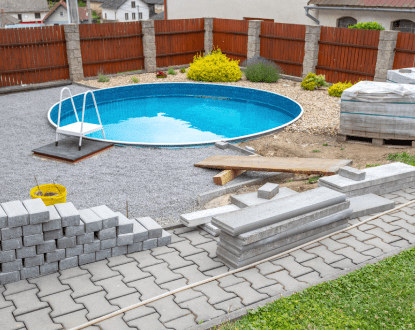 POOL PAVING