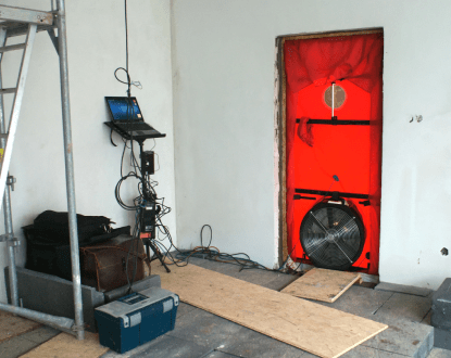 BUILDING BLOWER DOOR SERVICES