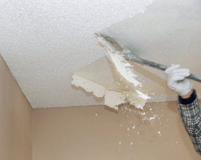 POPCORN CEILING REMOVAL