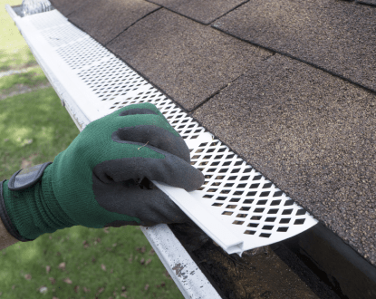 GUTTER GUARDS INSTALLATION