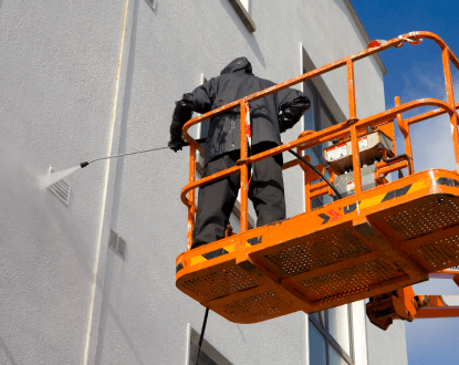 EXTERIOR WALL WASHING SERVICE