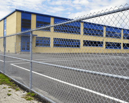 CHAIN LINK FENCE INSTALLATION