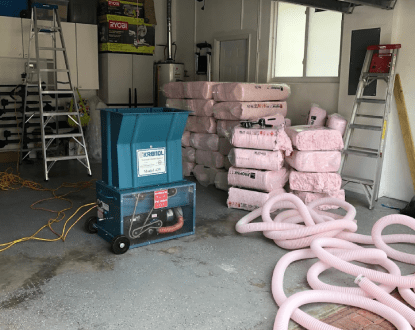 BLOW-IN INSULATION