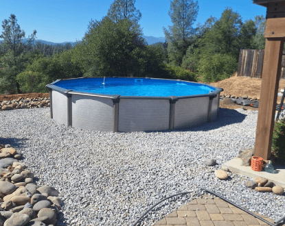 ABOVE GROUND POOL INSTALLATION