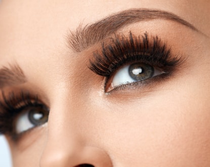 EYELASHES AND BROWS