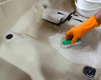 CAR CARPET SHAMPOOING