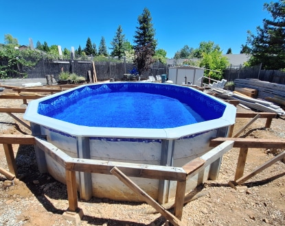 SWIMMING POOL ASSEMBLY