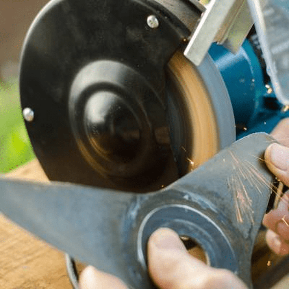 LAWN MOWER BLADE SHARPENING