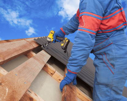 METAL ROOF INSTALLATION