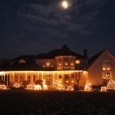 CHRISTMAS LIGHTING INSTALLATION