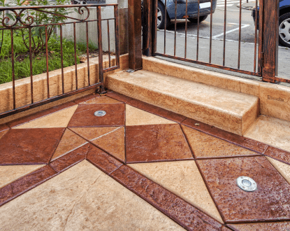 STAMPED CONCRETE