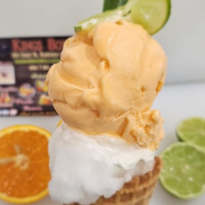 ICE CREAM WITH CHEESE