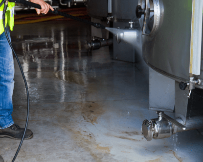 INDUSTRIAL MACHINERY CLEANING