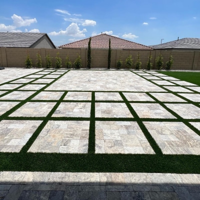 TRAVERTINE TILE INSTALLATION