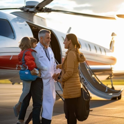 COMMERCIAL FLIGHT MEDICAL ESCORTS
