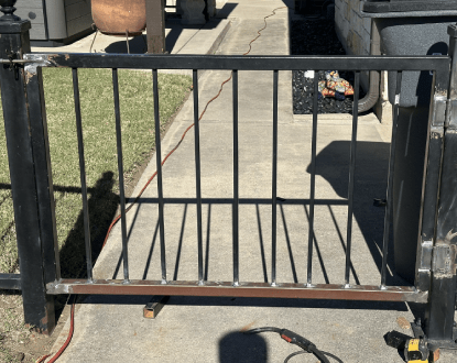 METAL GATE INSTALLATION