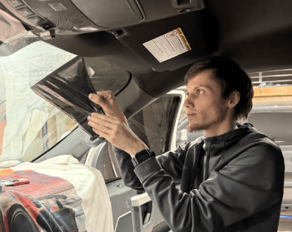 CAR TINT APPLICATION SERVICE