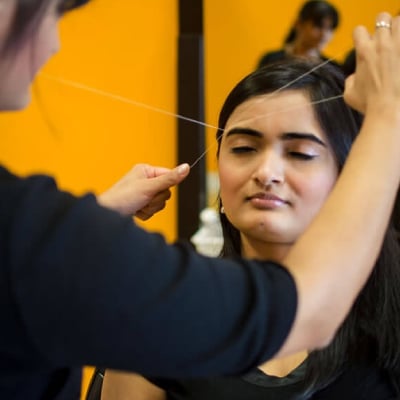 EYEBROW THREADING