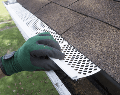 GUTTER GUARD INSTALLATION