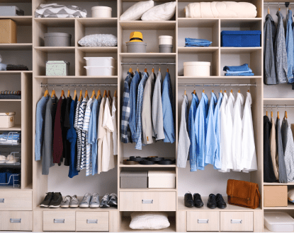 CLOSET SHELVING