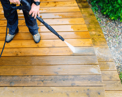 DECK PRESSURE WASHING