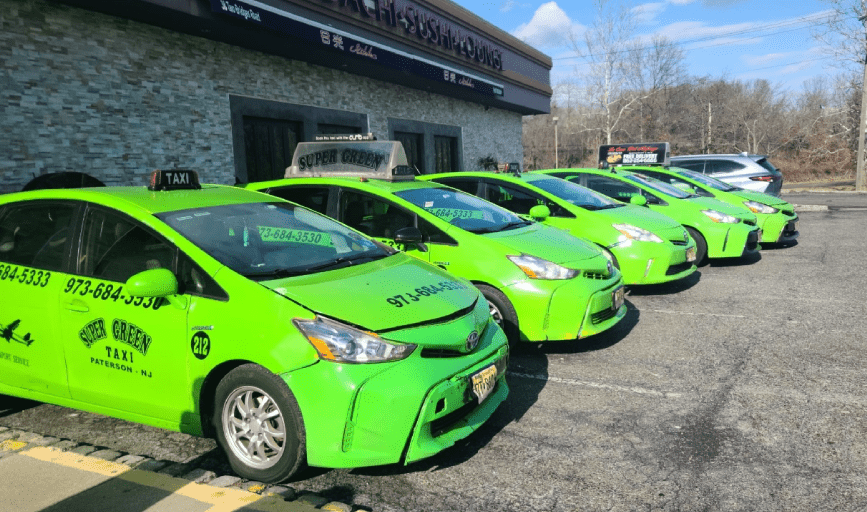 Super Green Taxi