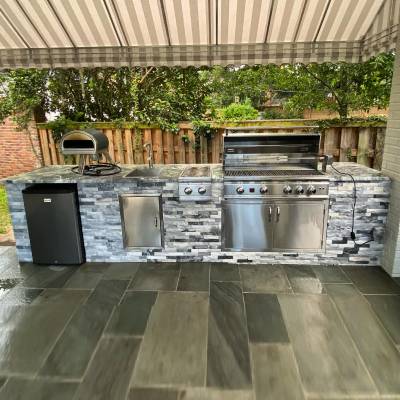 OUTDOOR KITCHEN INSTALLATION