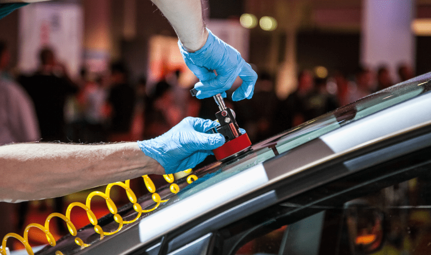 Gold Leaf Auto Glass