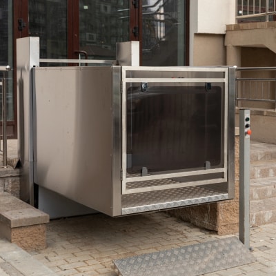 WHEELCHAIR VERTICAL PLATFORM LIFTS