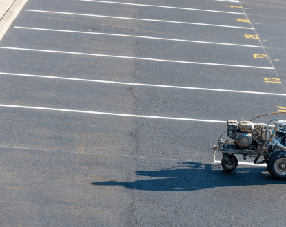 PARKING LOT LINE PAINTING