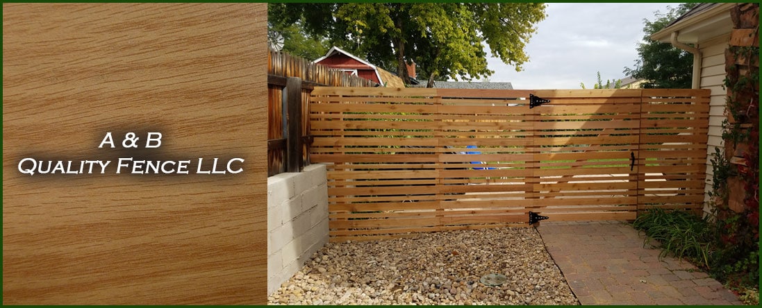 Wooden Fence Installation
