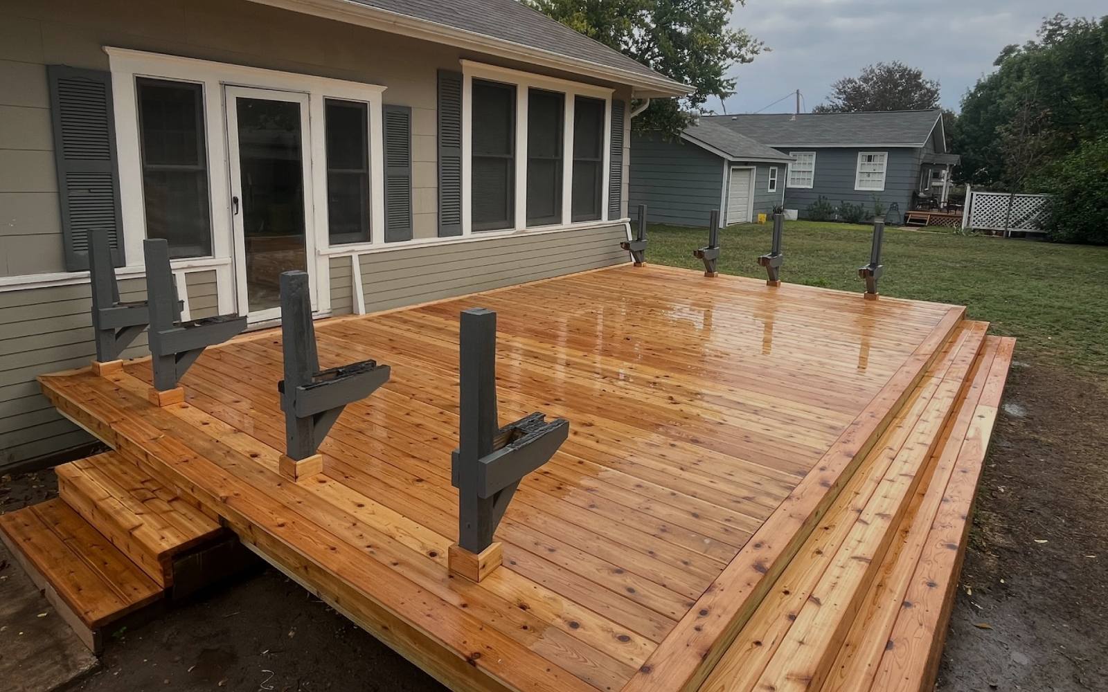 Custom Deck Construction