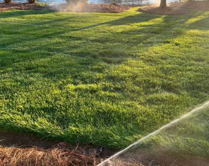 LAWN SPRINKLER SYSTEM