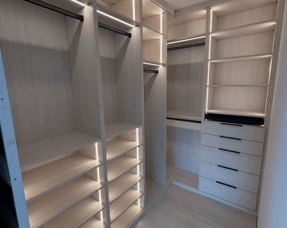 BUILT-IN CLOSETS