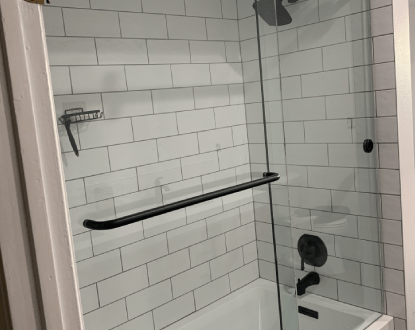 GLASS SHOWER ENCLOSURE