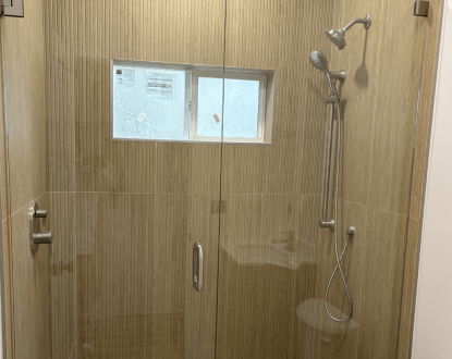 FRAMELESS SHOWER DOORS