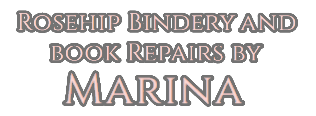 Rosehip Bindery and Book Repair by Marina