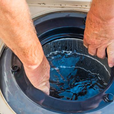 POOL FILTER CLEANING