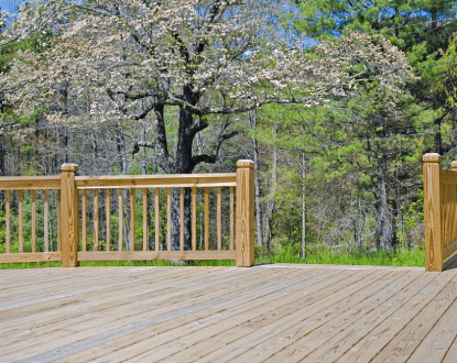 DECK RAILING INSTALLATION