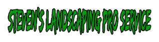 Steven's Landscaping Pro Service