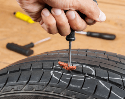 TIRE PATCHING