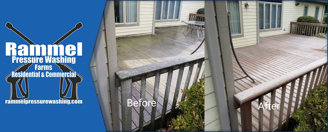 Deck Pressure Washing