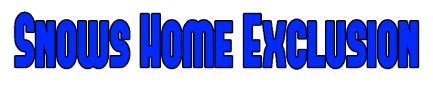 Snows Home Exclusion