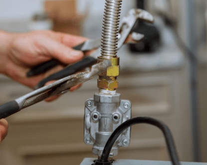 GAS LINE INSTALLATION