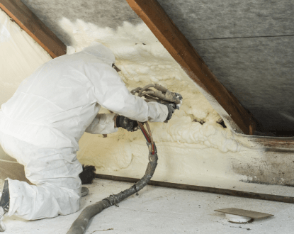 ATTIC INSULATION INSTALLATION