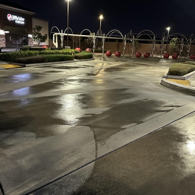 PARKING LOT CLEANING